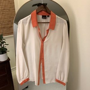 Trouvé button front blouse